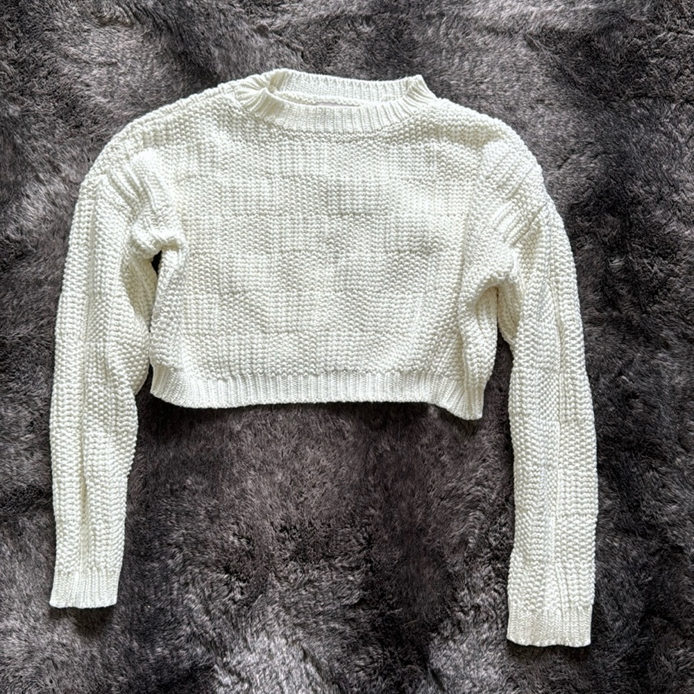 White sweater